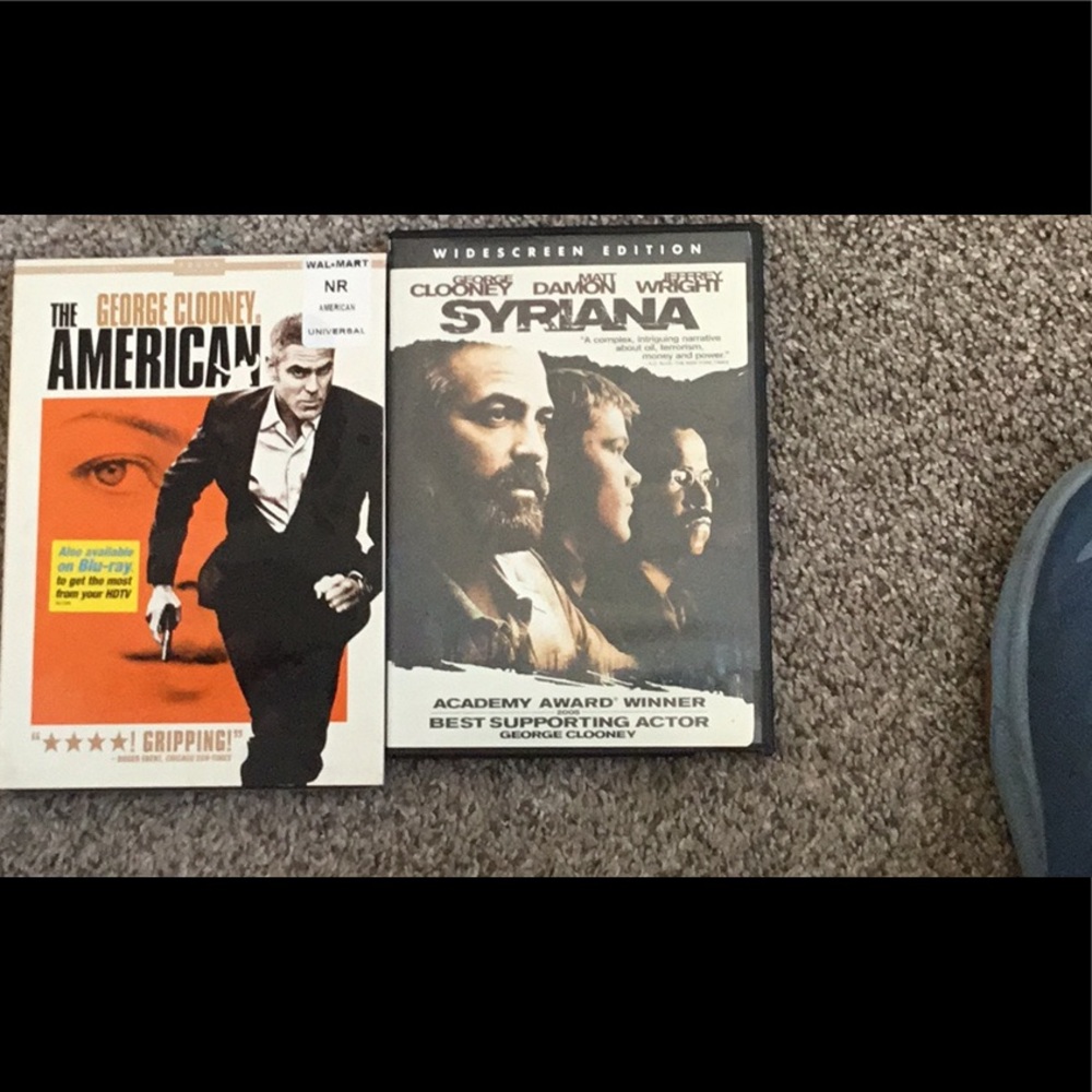 The American and Syriana DVD Set